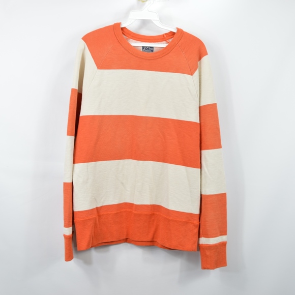 J. Crew Other - J Crew Vintage Fleece Mens Medium Sweater Orange